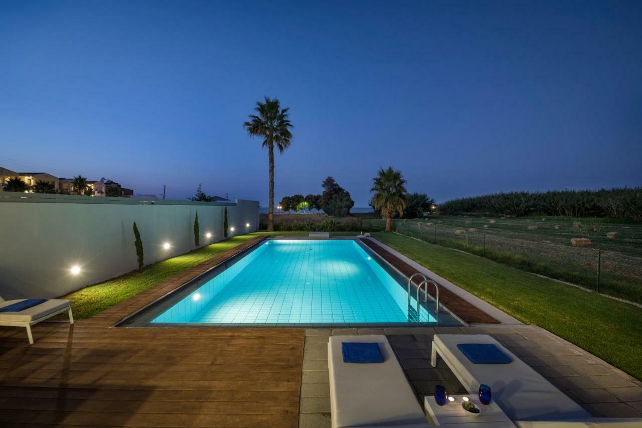 Blue Sea Luxury Villa Maleme Exterior foto