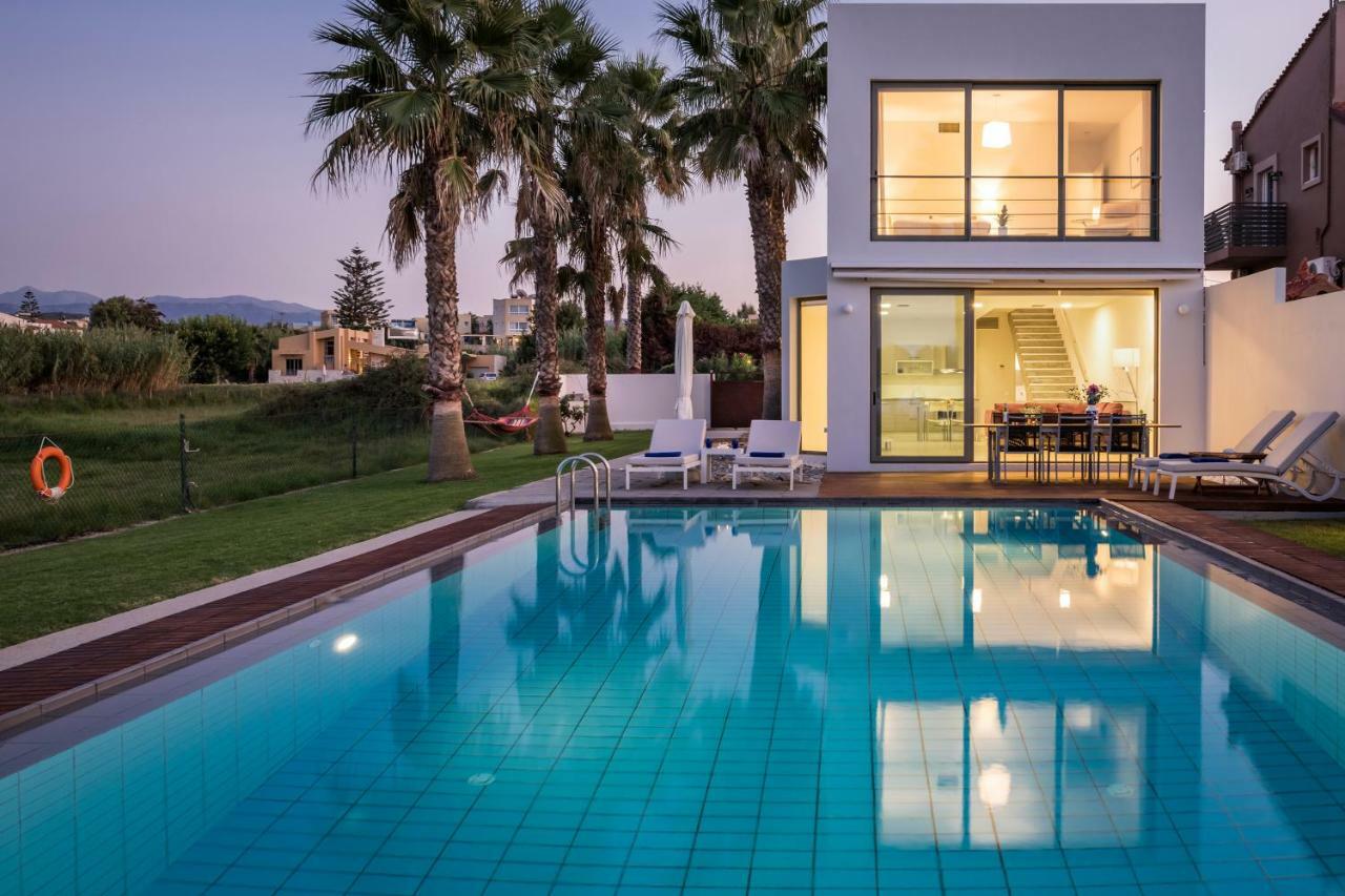 Blue Sea Luxury Villa Maleme Exterior foto