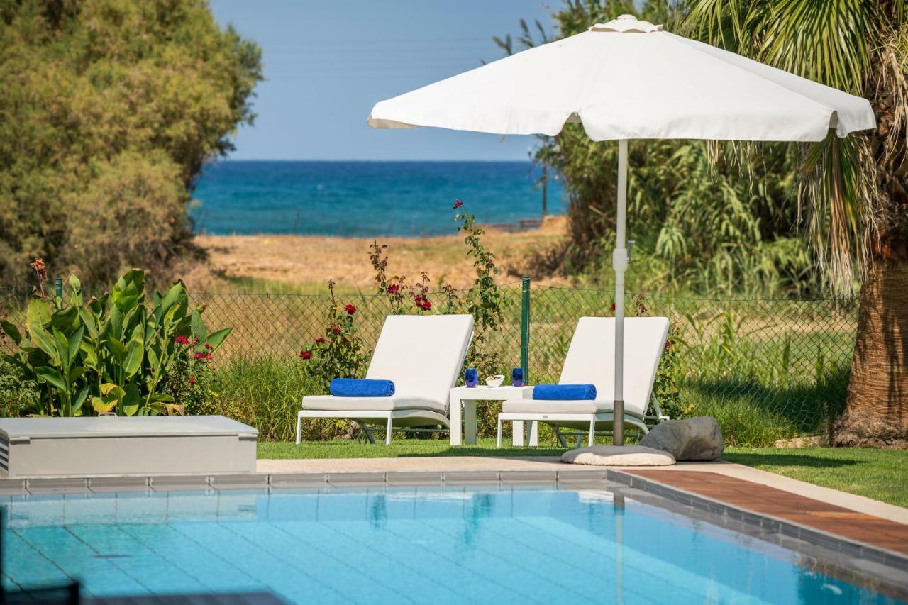 Blue Sea Luxury Villa Maleme Exterior foto