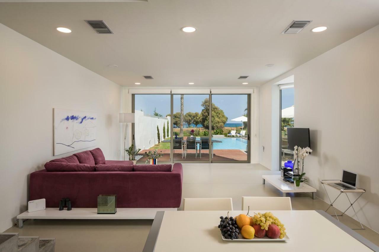 Blue Sea Luxury Villa Maleme Exterior foto