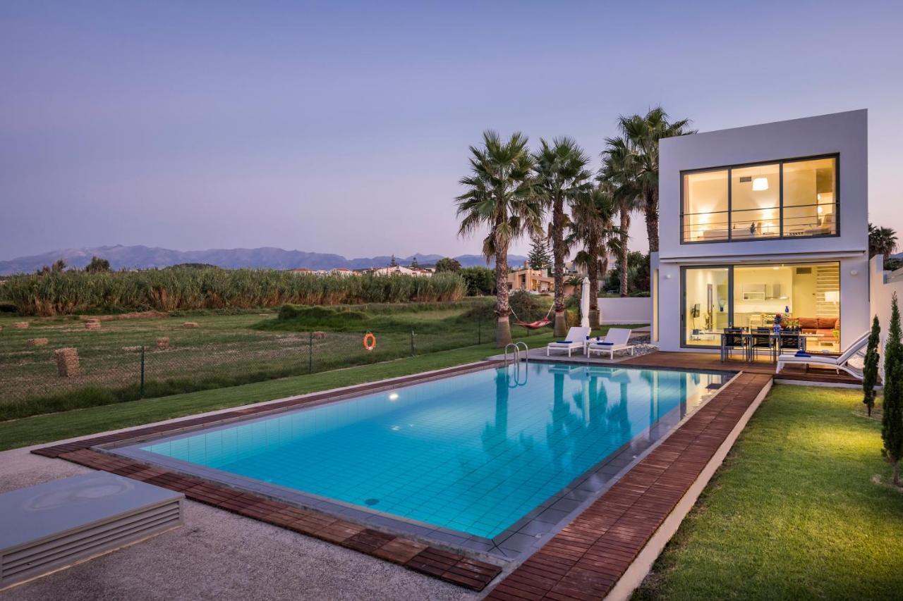 Blue Sea Luxury Villa Maleme Exterior foto
